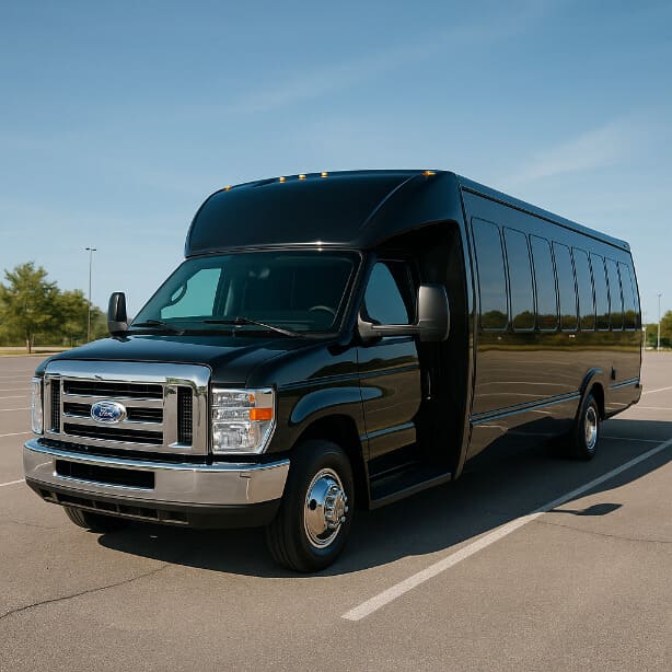 Pittsburgh Shuttle Bus Rentals 18 Passenger Shuttle Bus